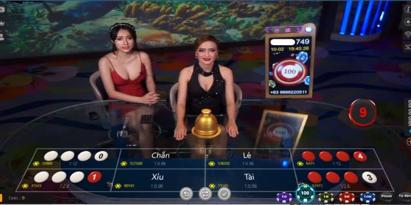 Quy trình đánh một ván trong luật chơi xóc đĩa